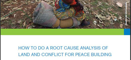 كيفية القيام بتحليل السبب الجذري للأرض والصراع من أجل بناء السلام