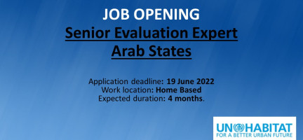 Offre d'emploi - Expert principal en évaluation d'ONU-Habitat - États arabes